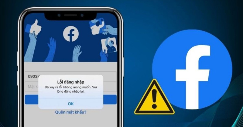 lỗi iphone không thể vô facebook
