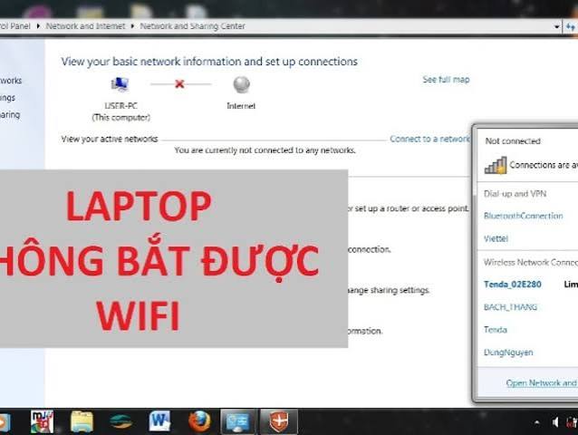 Lỗi Máy Tính Không Kết Nối Được Wifi Win 7